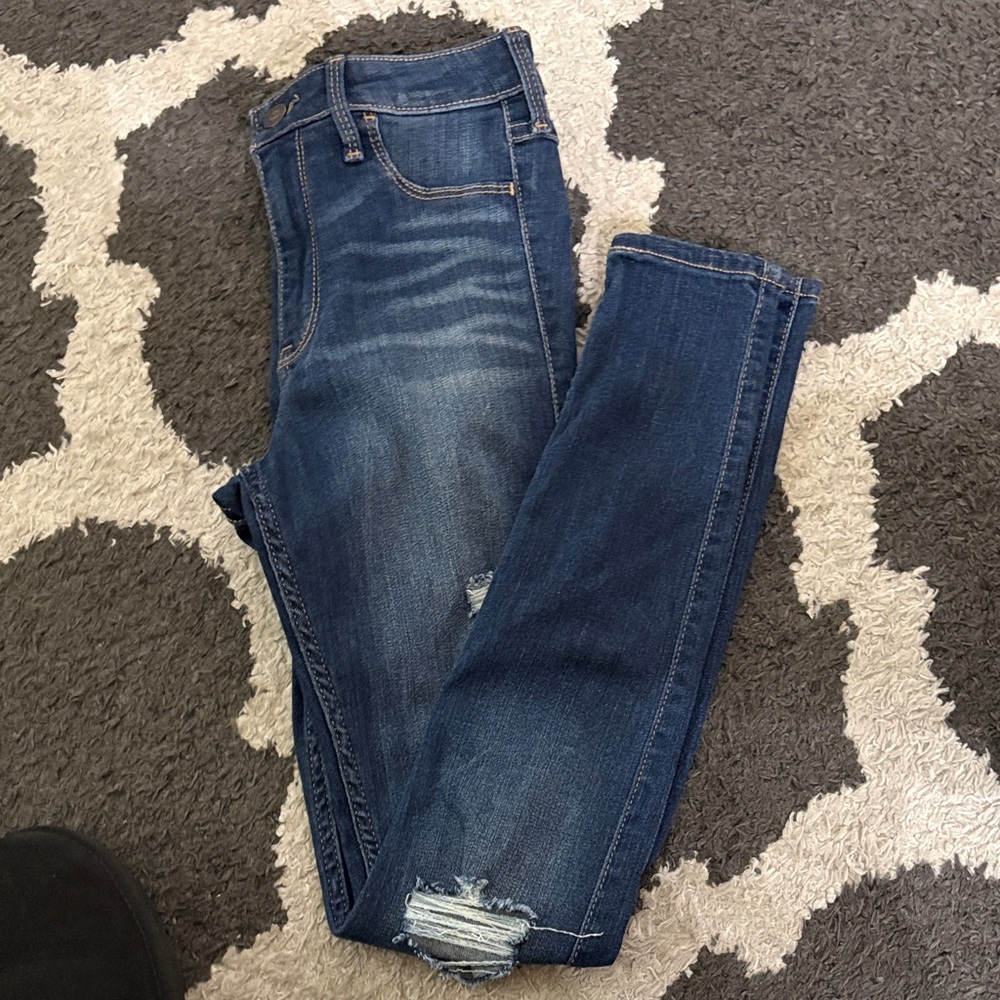 Hollister Dark Blue Jeggings